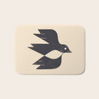 Minimal Blackbird No. 2 Bath Mat Gallery Image 1