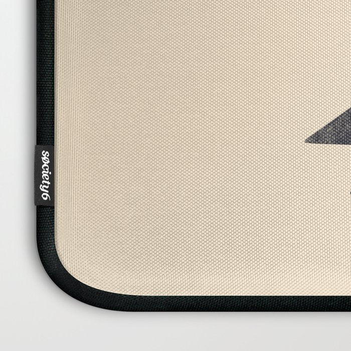 Minimal Blackbird No. 2 Laptop Sleeve Gallery Image 3