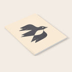 Minimal Blackbird No. 2 Notebook Gallery Image 2