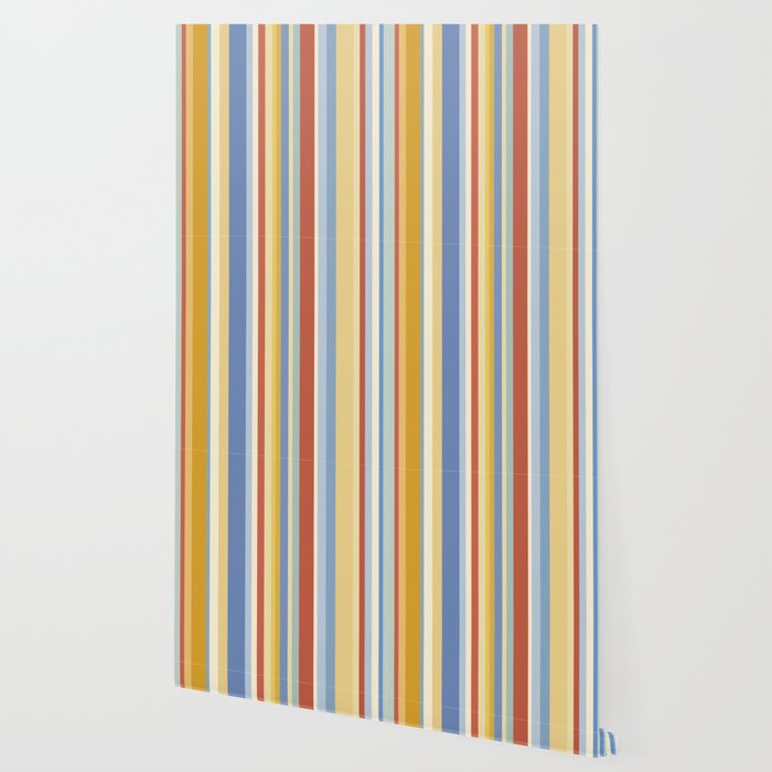 Classic Stripes VIII - 70s Summer Wallpaper Gallery Image 2