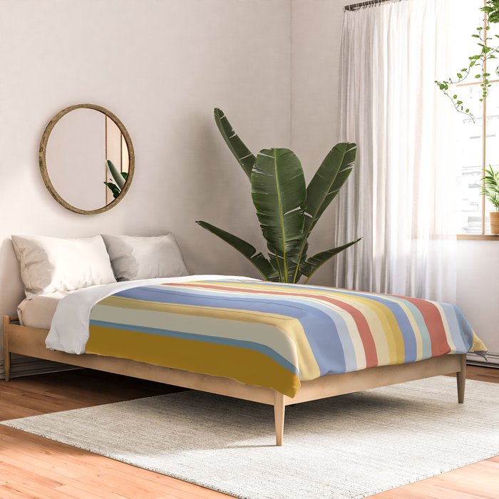 Classic Stripes VIII - 70s Summer Comforter Gallery Image 2