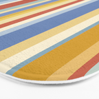 Classic Stripes VIII - 70s Summer Bath Mat Gallery Image 3
