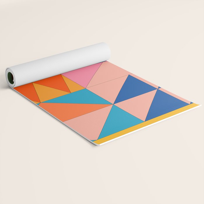 Geometric Shapes 237 Yoga Mat Gallery Image 2