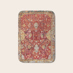 Antique Turkish Oushak Rug Print Bath Mat Gallery Image 1