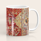 Antique Turkish Oushak Rug Print Coffee Mug Gallery Image 1