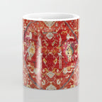 Antique Turkish Oushak Rug Print Coffee Mug Gallery Image 4