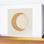 Moon Crescent - Gold Wall Mural Gallery Image 2