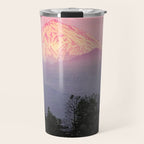 Yoshida Toshi 1911 - 1995 Azumino in Early Spring Japanese Woodblock Print  Travel Mug Gallery Image 1