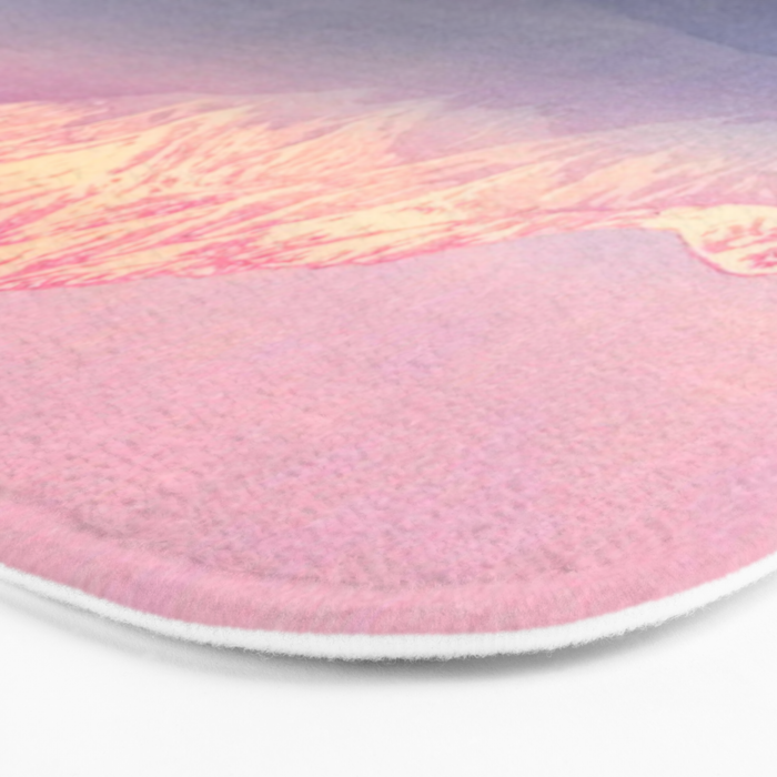 Yoshida Toshi 1911 - 1995 Azumino in Early Spring Japanese Woodblock Print  Bath Mat Gallery Image 3