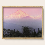 Yoshida Toshi 1911 - 1995 Azumino in Early Spring Japanese Woodblock Print  Serving Tray Gallery Image 1