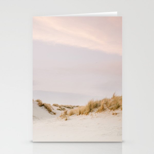 Pastel coastal sky | Ameland island fine art travel photography | The Netherlands Stationery Card Gallery Image 1