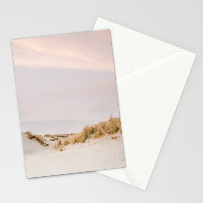 Pastel coastal sky | Ameland island fine art travel photography | The Netherlands Stationery Card Gallery Image 2