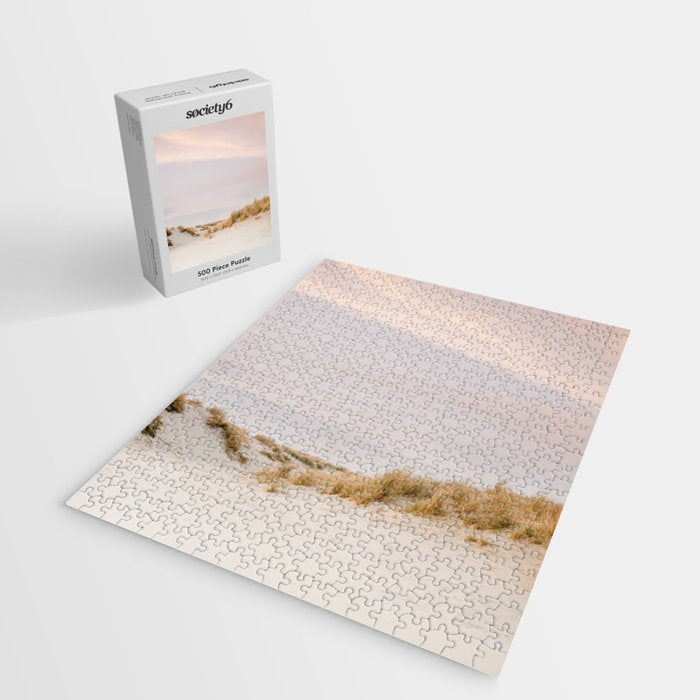 Pastel coastal sky | Ameland island fine art travel photography | The Netherlands Jigsaw Puzzle Gallery Image 2