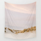 Pastel coastal sky | Ameland island fine art travel photography | The Netherlands Wall Tapestry Gallery Image 4