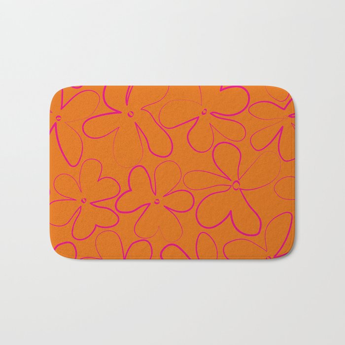 Flower Power Bath Mat Gallery Image 1