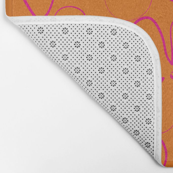 Flower Power Bath Mat Gallery Image 2