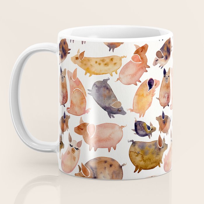 Pig Collection Coffee Mug Gallery Image 3