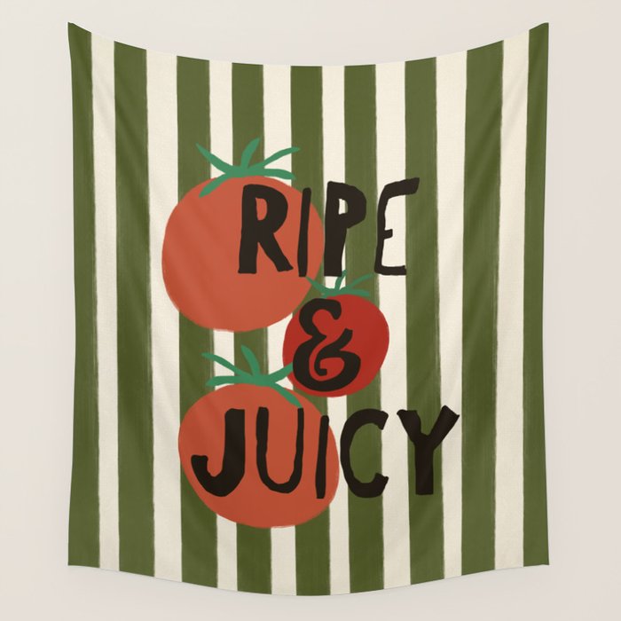 Retro Kitchen Print - Ripe and Juicy Wall Tapestry Gallery Image 4