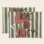 Retro Kitchen Print - Ripe and Juicy Placemat Gallery Image 1