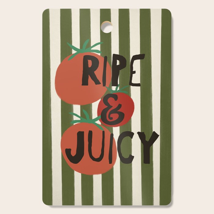 Retro Kitchen Print - Ripe and Juicy Cutting Board Gallery Image 1