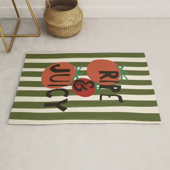 Retro Kitchen Print - Ripe and Juicy Rug Gallery Image 1