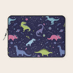 Dinosaurs in Space Laptop Sleeve Gallery Image 1