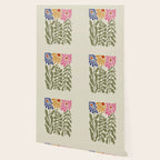 Mid-Century floral Wallpaper Gallery Image 2