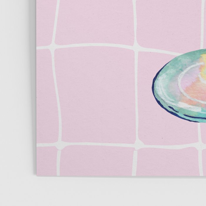 Pink Aesthetic Martini Glass with Cherry Poster Gallery Image 3