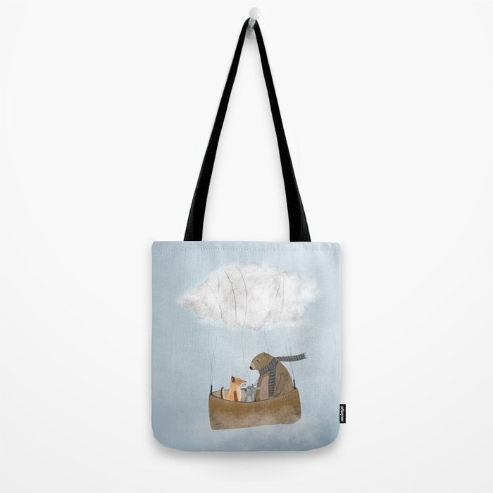 the cloud balloon Tote Bag Gallery Image 2