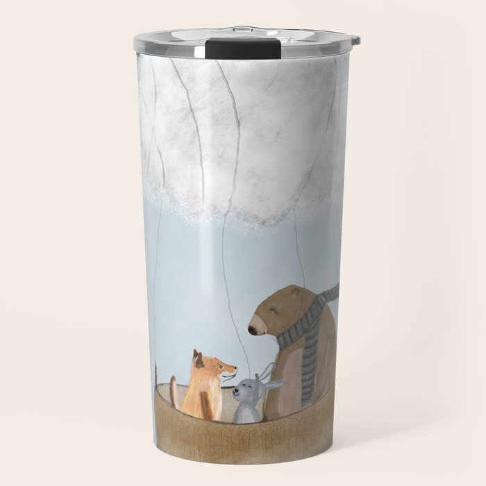 the cloud balloon Travel Mug Gallery Image 1