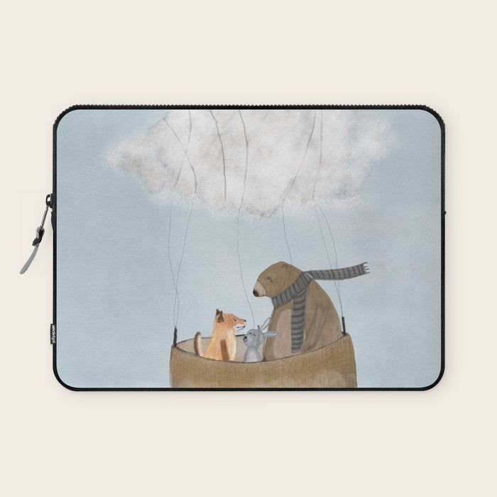the cloud balloon Laptop Sleeve Gallery Image 1