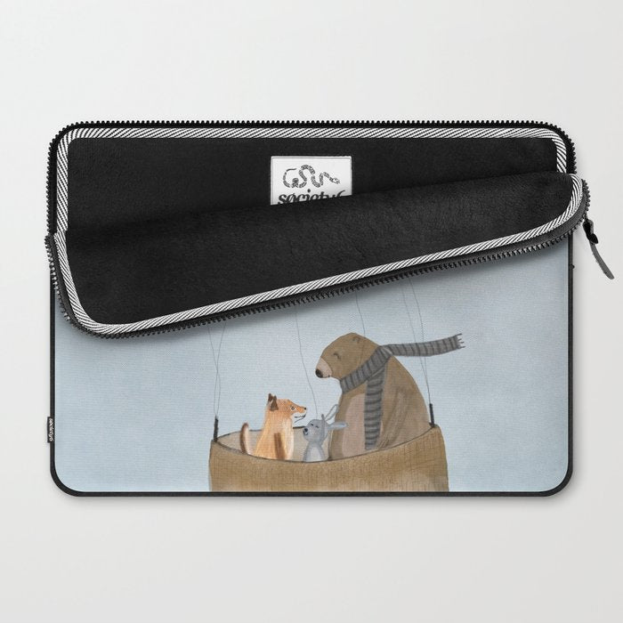 the cloud balloon Laptop Sleeve Gallery Image 2