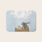 the cloud balloon Bath Mat Gallery Image 1
