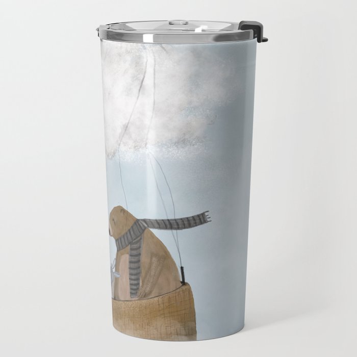 the cloud balloon Travel Mug Gallery Image 2