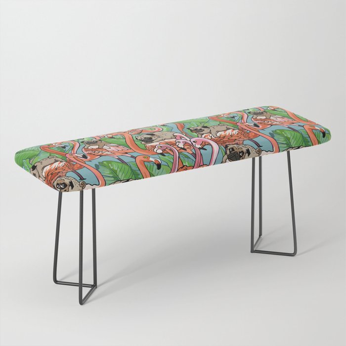 Flamingo Party Bench Gallery Image 1