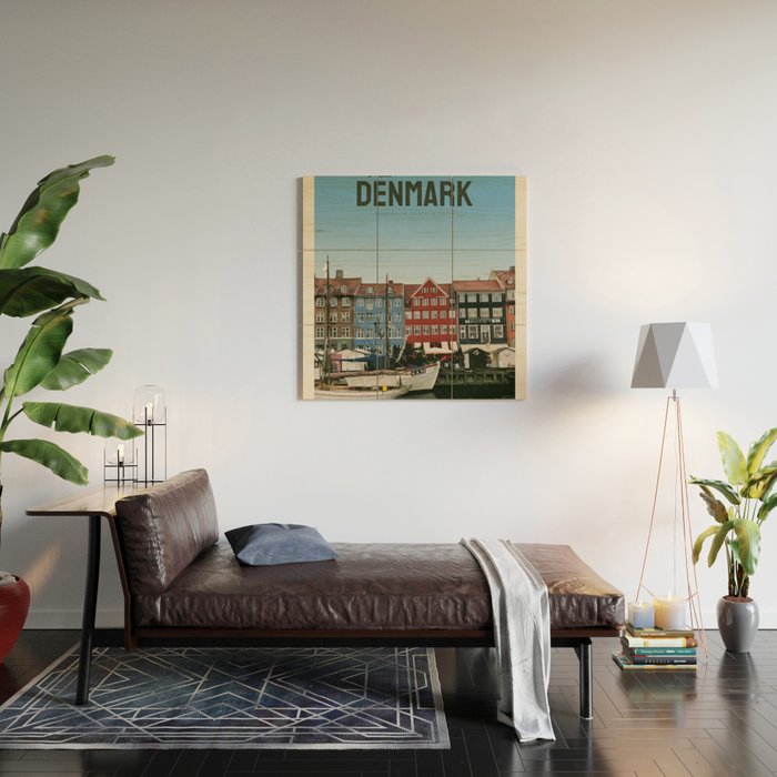Visit Denmark Wood Wall Art Gallery Image 2