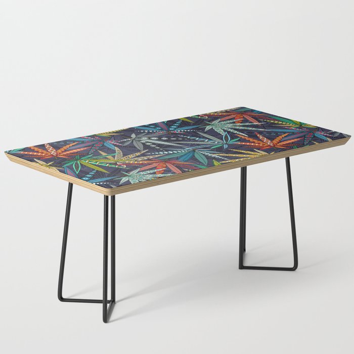 boho weed midnight Coffee Table Gallery Image 1