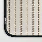 Dashed Lines (Cream & Chocolate) Laptop Sleeve Gallery Image 3
