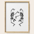 Duo Dancing Skeleton Serving Tray Gallery Image 1