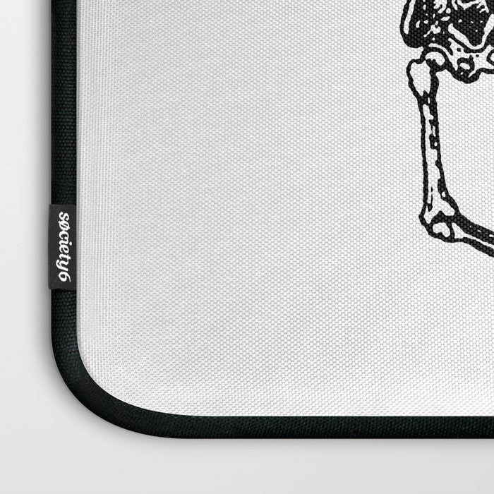 Duo Dancing Skeleton Laptop Sleeve Gallery Image 3