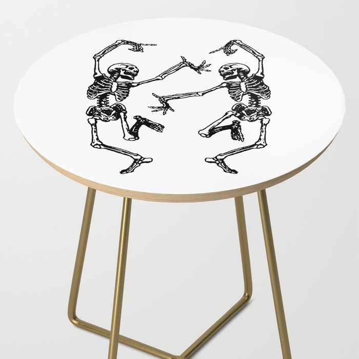 Duo Dancing Skeleton Side Table Gallery Image 2