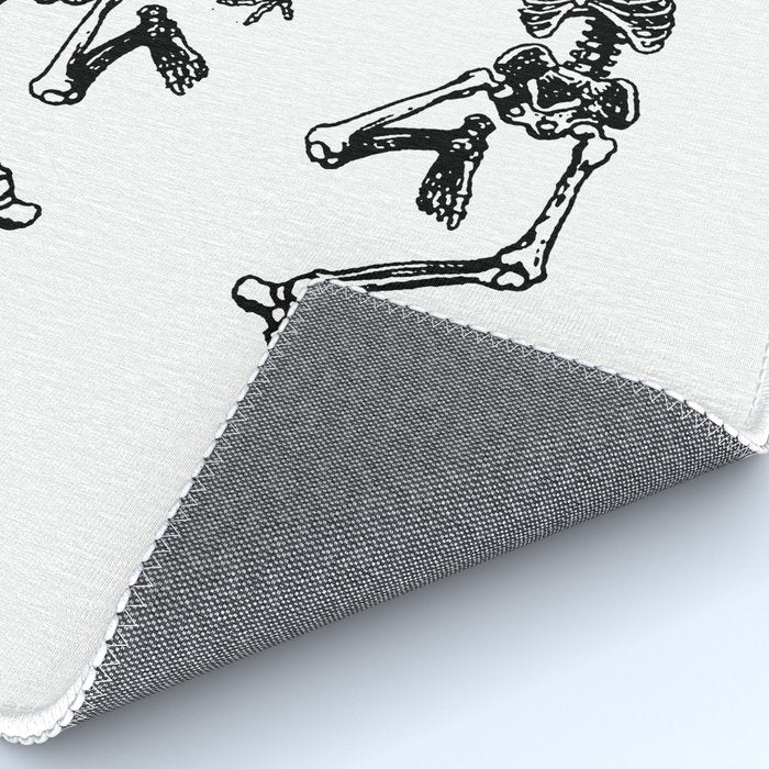 Duo Dancing Skeleton Rug Gallery Image 4