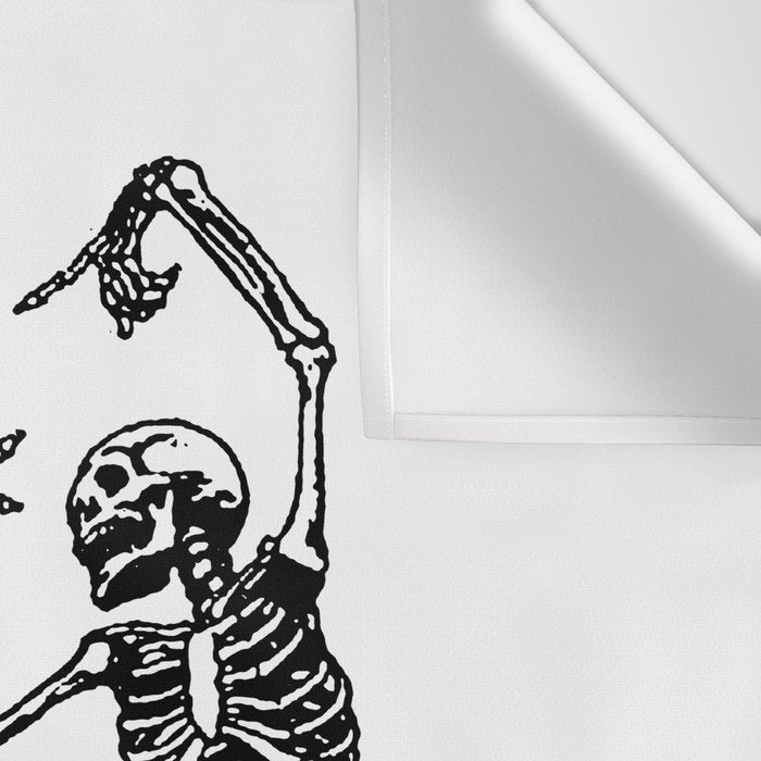 Duo Dancing Skeleton Wall Tapestry Gallery Image 3