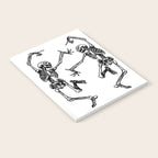 Duo Dancing Skeleton Notebook Gallery Image 2