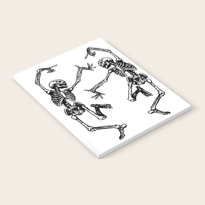 Duo Dancing Skeleton Notebook Gallery Image 2
