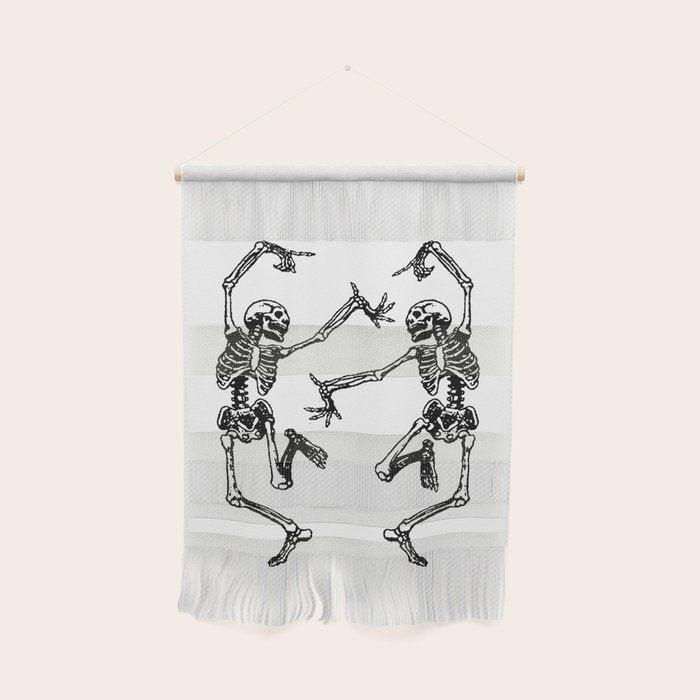 Duo Dancing Skeleton Wall Hanging Gallery Image 1