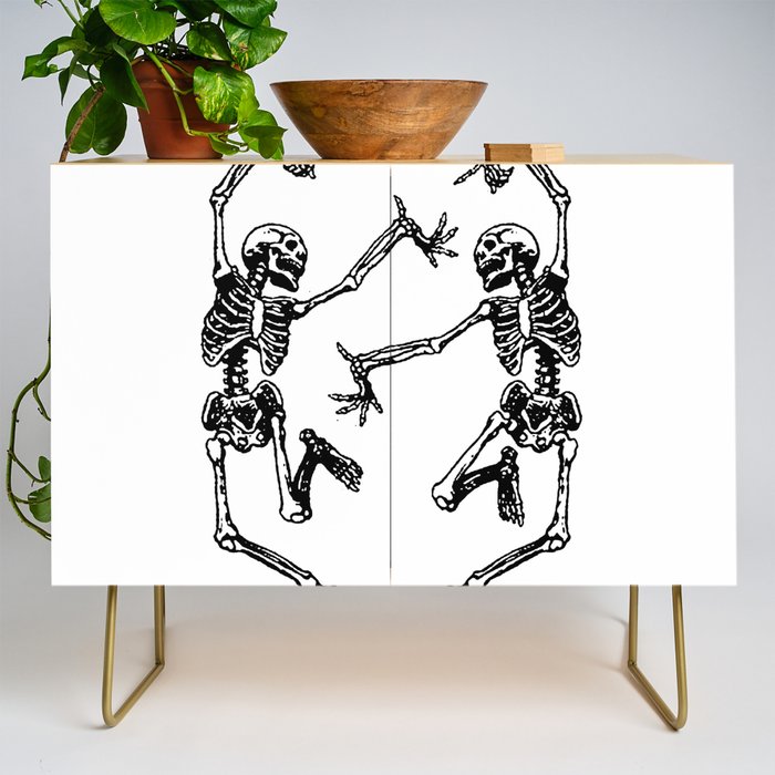 Duo Dancing Skeleton Credenza Gallery Image 1