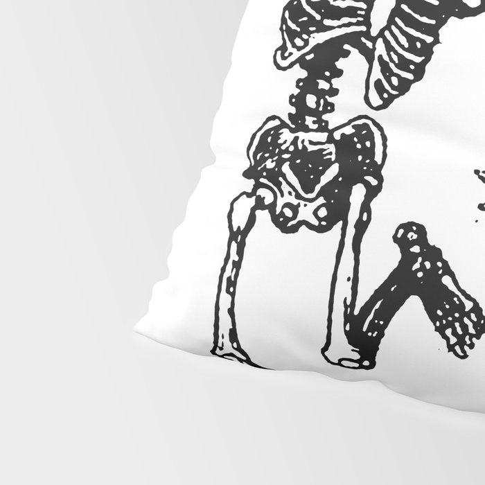 Duo Dancing Skeleton Pillow Sham Gallery Image 4