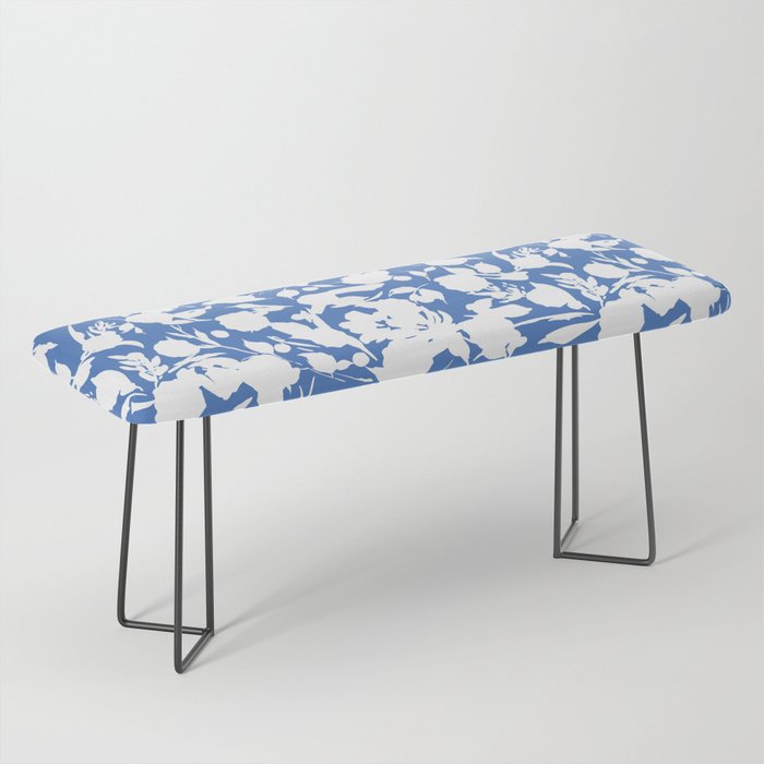 Floral Simplistic Silhouettes B Bench Gallery Image 1