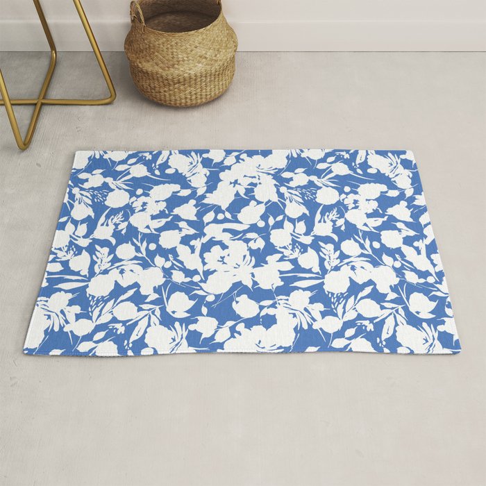 Floral Simplistic Silhouettes B Rug Gallery Image 1